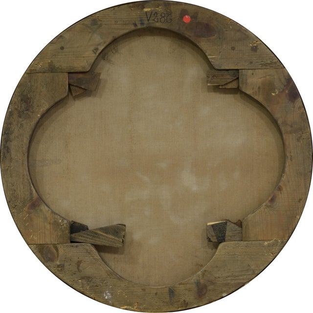 Sacred Maternal Love, Oil Painting on Canvas, 1950s, Framed For Sale - Image 6 of 7