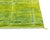 Green 3.00 X 2.21 M Hand-Knotted Wool Rug - Vibrant Lime Green & Neon Yellow Statement Carpet, One of a Kind For Sale - Image 8 of 11