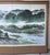Mid 20th Century Monumental Chinese 6 Panel Hand-Painted Landscape Screen W/ Cranes & Calligraphy For Sale In San Diego - Image 6 of 18