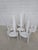 White Golem Chairs by Vico Magistretti for Poggi, 1960s, Set of 8 For Sale - Image 9 of 18