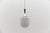 Petit Space Age Opal Glass Hanging Lamp with Chrome, 1960s Germany Executed in opaline glas and Chrome. The lamp can be...
