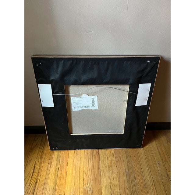 Late 20th Century Interior Serigraph on Canvas by Francois Ledan For Sale - Image 10 of 10