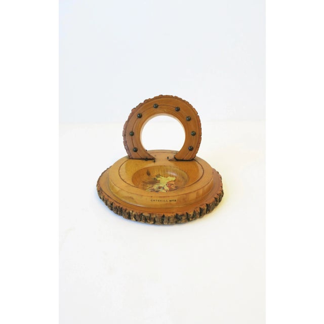 Mid 20th Century Catskill Mountains Wood Catchall For Sale - Image 5 of 13
