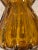 1970s Late 20th Century Mouth Blown Amber Vase For Sale - Image 5 of 12