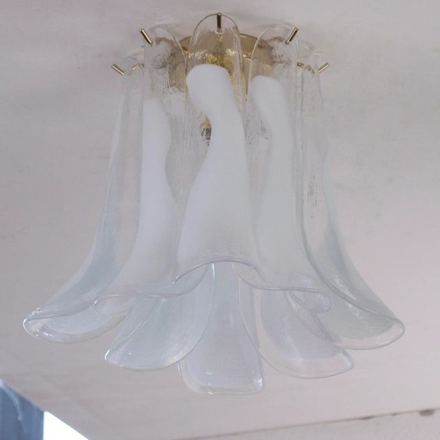 Ceiling Light in Murano Glass, Italy, 1990s For Sale - Image 9 of 11
