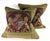 Handsome Coat of Arms Banded Cotton Print Pillows/a Pair For Sale - Image 10 of 10
