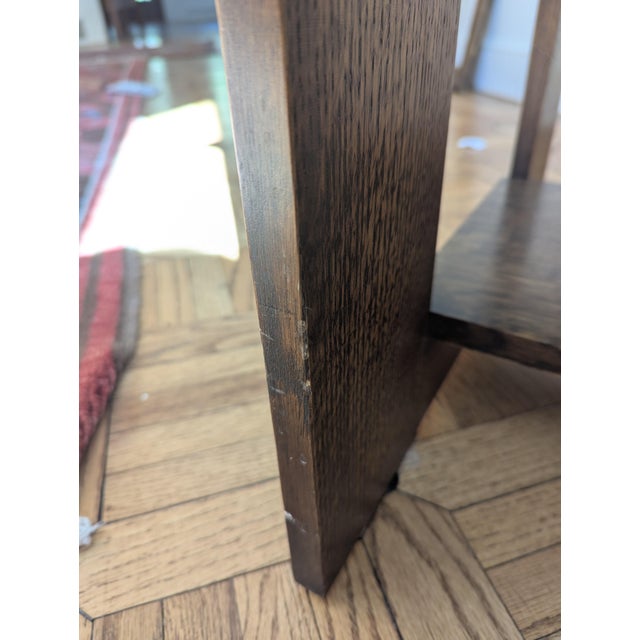 Stickley Mission Chair; Charles P. Limbert Style For Sale - Image 10 of 11