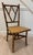 English Antique Tortoise Rattan Bamboo Side Chair For Sale - Image 3 of 11