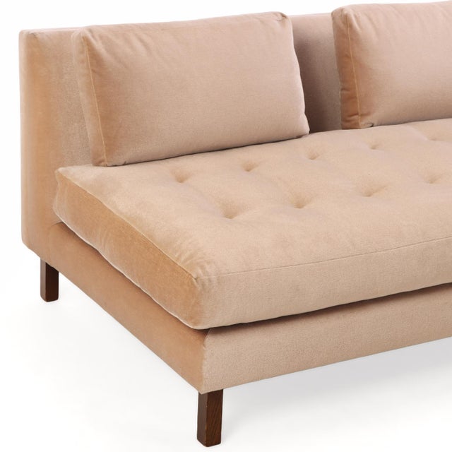 1960s Attributed to Edward Wormley for Dunbar Angle Sofa, C. 1960s For Sale - Image 5 of 6