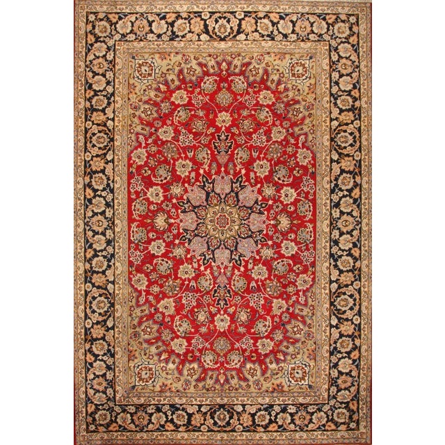Middle Eastern Rug in Wool For Sale