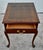 Wood Vintage Councill Inlaid & Banded Mahogany Side Table W/Drawer For Sale - Image 7 of 12
