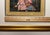 Original Vintage Rajasthani Miniature Painting of Love Scene on Silk, Framed For Sale In Los Angeles - Image 6 of 7