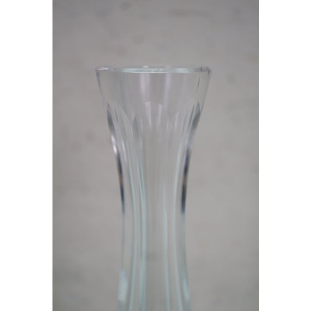 Glass Vintage American Brilliant Cut Crystal Liquor Wine Bar Bottle Decanter For Sale - Image 7 of 17