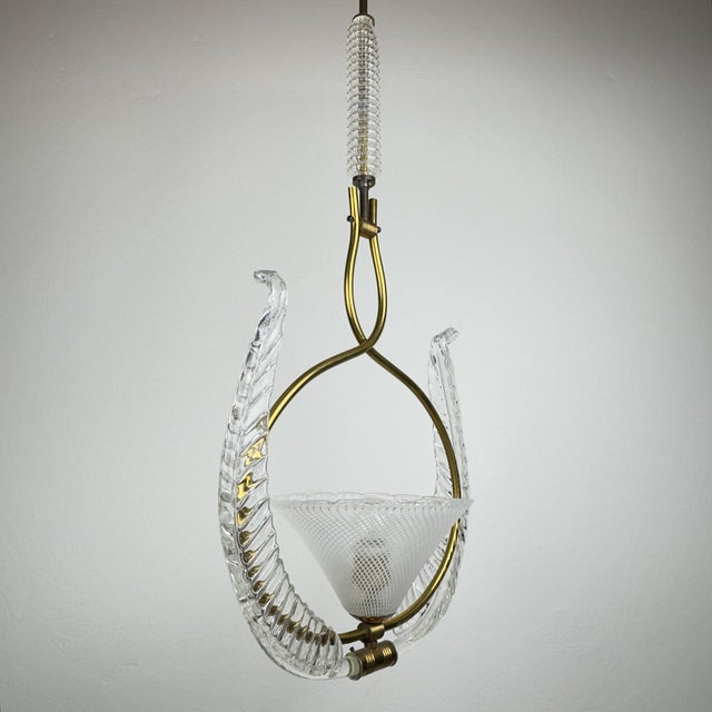 Murano chandelier by ercole barovier barovier & toso made in italy in the 1930s. founded in 1295 in murano, italy,...