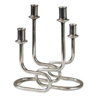 1960s Italian Candleholders by Gorham Maestri, a Pair For Sale