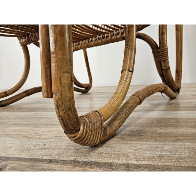 Vintage Wicker Armchairs, 1970, Set of 2 For Sale - Image 11 of 13
