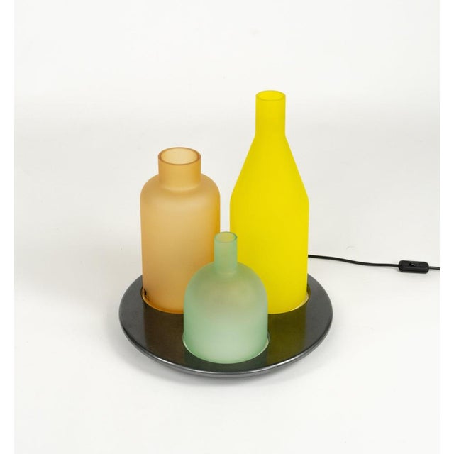 Bacco 1-2-3 Table Lamp in Murano Glass by Guido Rosati for Itre, 1980s For Sale - Image 16 of 17