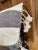 Modern Long Lumbar Decorative Pillow in Black & White Stripe For Sale - Image 3 of 5