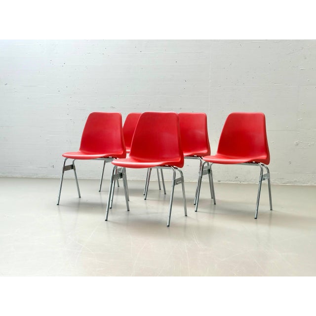 Vintage Stacking Chair from Lübke, 1970s For Sale - Image 18 of 18