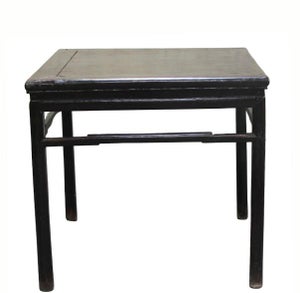 Antique Square Lacquered Tea Table
