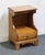 High End Vintage Solid Hard Rock Maple Colonial Early American 17" Open Cabinet Nightstand 1711 For Sale - Image 4 of 15