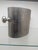 Rare Art Deco champagne/wine cooler in an oval shape, with fully vertical fluting, very high-quality workmanship, classic...