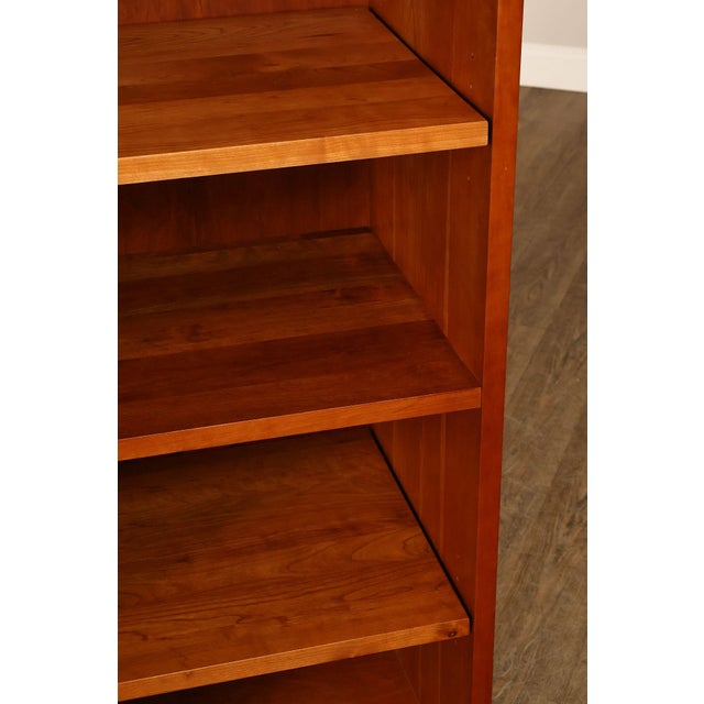 Stickley Mission Collection Pair of Cherry Bookcases For Sale - Image 9 of 18
