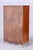 Original walnut wardrobe made in Czechia by Robert Slezak Period: 1930-1939 Condition: Original Material: Walnut and...