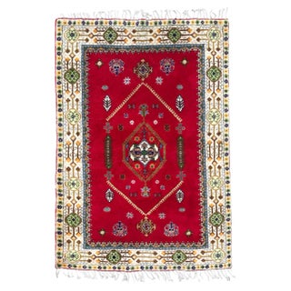 20th Century Moroccan Rabat Rug For Sale