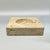 Beige Travertine Smoking Set by Enzo Mari for Fratelli Mannelli, 1970s, Set of 2 For Sale - Image 8 of 11
