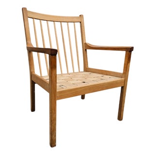 Danish Spindle Armchair, 1960s For Sale