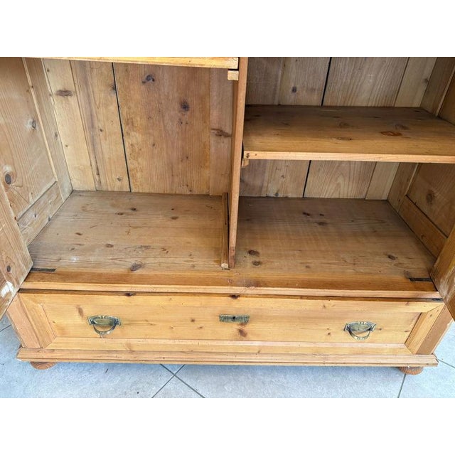 Gründerzeit Farmhouse Wardrobe in Softwood, Styria For Sale - Image 11 of 14