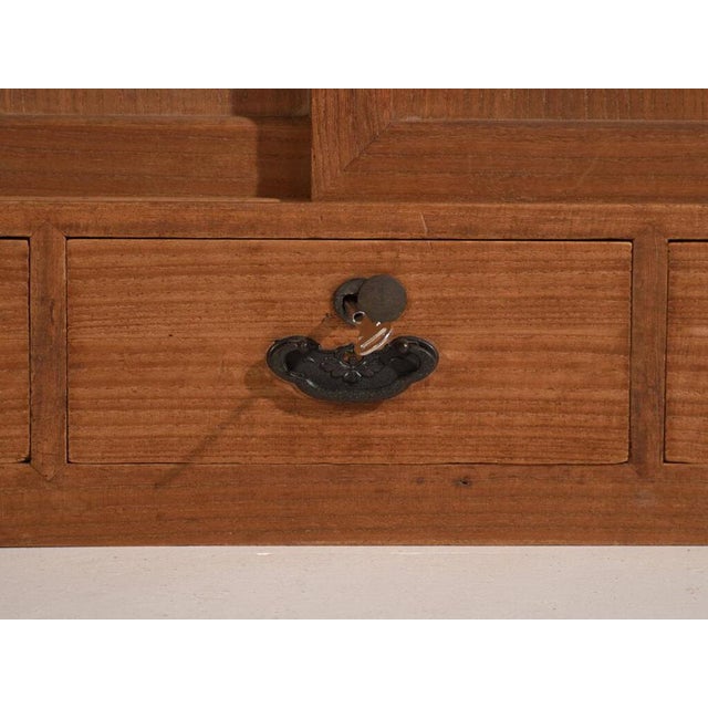 Antique Low Cabinet with Sliding Doors For Sale - Image 9 of 14