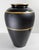 Early 20th Century Bohemian Czech Art Glass Vase With Gilt Bands and Acid Etched Wood Grain For Sale - Image 4 of 11