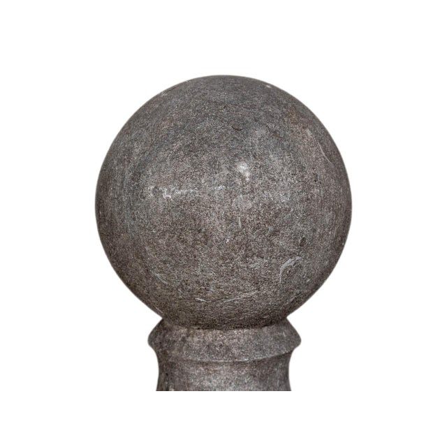 Traditional Antique Blue Stone Ornament For Sale - Image 3 of 5