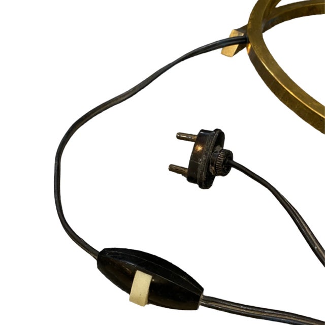 Leaf Table Lamp attributed to Tommaso Barbi for Bottega Gadda, 1970 For Sale - Image 6 of 8