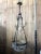 Antique Bronze & Cut Glass Chandelier For Sale - Image 9 of 9