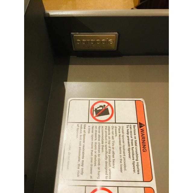 Wood Caracole Modern Swing Into Action Cabinet For Sale - Image 7 of 8