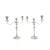 English Pair of George III Old Sheffield Plate Three-Light Candelabra, Circa 1780-90 For Sale - Image 3 of 13