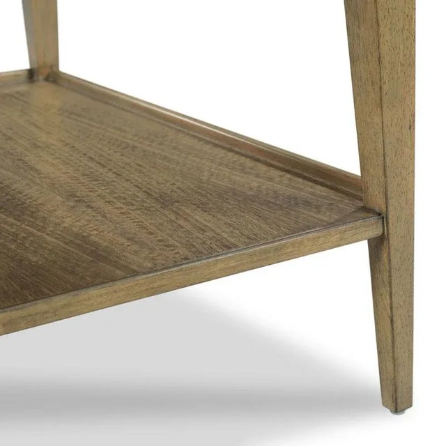 Transitional Woodbridge Furniture Broome Side Table For Sale - Image 3 of 6