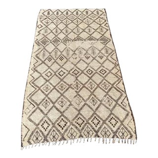 Vintage Moroccan Berber 6'x11' For Sale
