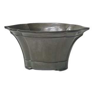 Art Deco Vase in Disko Metal by Just Andersen, 1930s For Sale