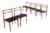 Vintage Danish Chairs by Henry Rosengren Hansen for Brande Møbelindustri, 1960s, Set of 6 For Sale