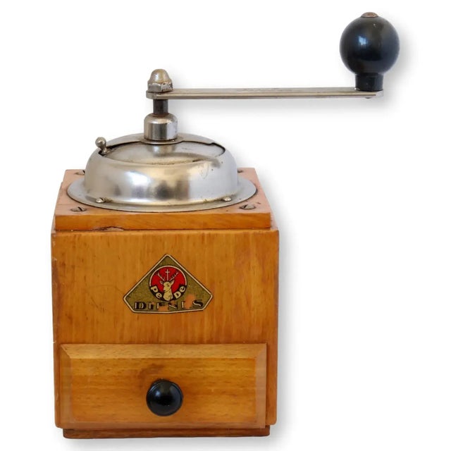 Mid 20th Century Midcentury French Vintage Dienes Pede Coffee Grinder For Sale - Image 5 of 5