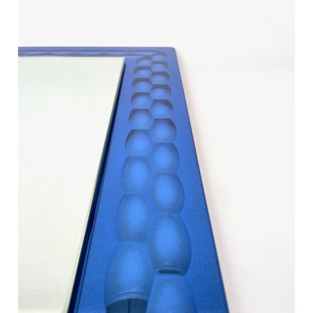 Squared Wall Mirror by Lupi Cristal Luxor, Italy, 1960s For Sale - Image 9 of 11