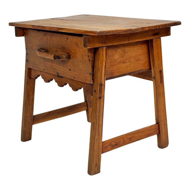 Vintage Spanish Folk Art Table, 1940s For Sale