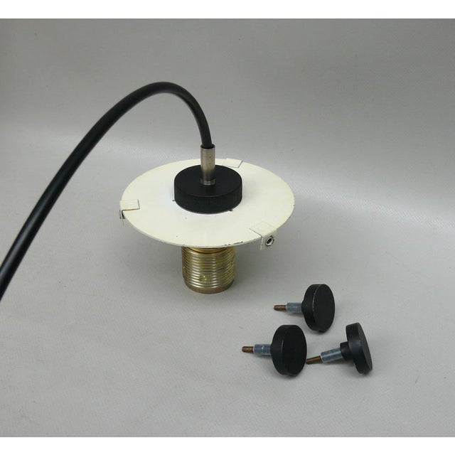 Ceiling Light in Flamed Orange, Green, Black, Beige by Peill & Putzler, 1970s For Sale - Image 15 of 17