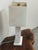 Michael Pagani + Laura Kirar for Baker Furniture Blanc Sculpte Table Lamp For Sale - Image 11 of 12