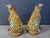 Italian Glazed Terracotta Leopard Figures, 1960s, Set of 2 For Sale - Image 6 of 13