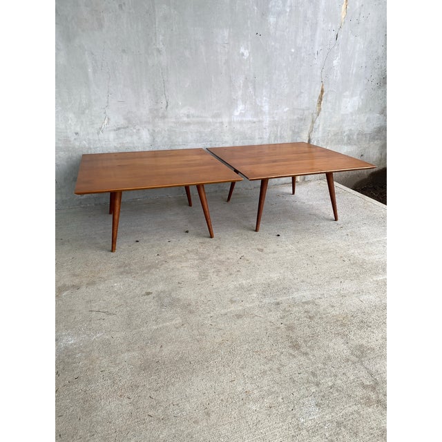 Paul McCobb Planner Group Maple Low Table With Modular Drawer Top For Sale - Image 11 of 12